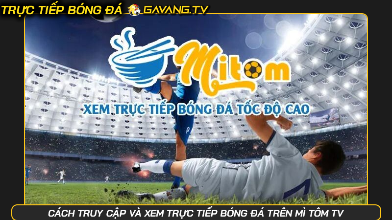 Cách truy cập và xem trực tiếp bóng đá trên Mì Tôm TV