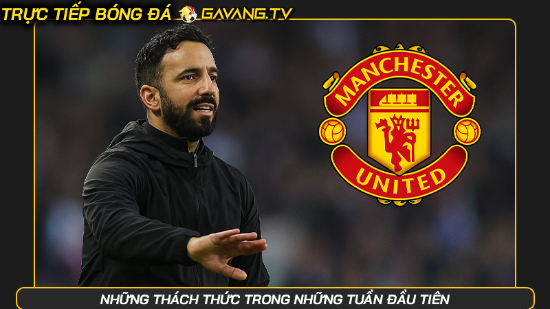 Huấn luyện viên của Manchester United 2025 hiện tại là ai? | Hình số 4 Những thách thức trong những tuần đầu tiên
